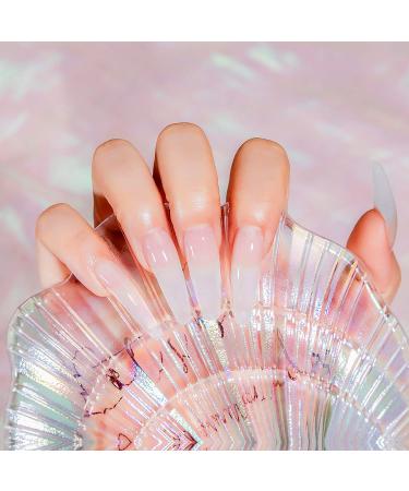ROSALIND 60ml Clear Poly Nail Gel - Nail Art Acrylic Extension Tube for Women - UV Lamp Required - Buy Online on GoSupps.com