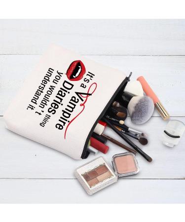 Buy G2TUP The Vampire Merch Makeup Bag | Perfect Gift for Diaries Fans | It's A Vampire Thing - Buy Online on GoSupps.com
