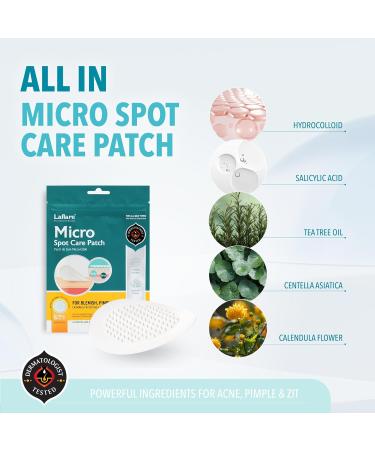 Micro Spot Care Patch - Self-Dissolving Acne Pimple Treatment | Target Zits & Blemishes with Patented 17mm Microdart Technology - Buy Online on GoSupps.com