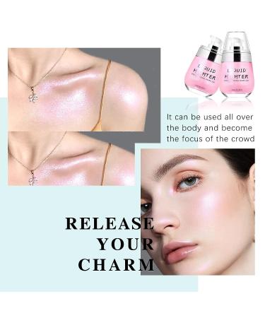 NewBang Shimmer Liquid Blush: Lightweight & Blendable Face Rouge for Cheek - Glowing Silky Smooth Formula - Cruelty-free Pink - 1oz - Buy Online on GoSupps.com