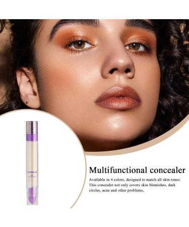 Full Coverage Cream Concealer Stick 4-in-1 Long-Lasting Full Coverage Waterproof Foundation | 7.5 ml Moisturizing CC Cream for a Radiant Brightening Natural Finish - Buy Online on GoSupps.com