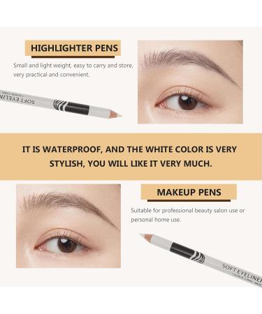 TOPBATHY 12 pi ces Crayons Eyeliner Blanc Stylo Maquillage Polyvalent pour Yeux L vres Salon Beaut Usage Professionnel et Personnel - Buy Online on GoSupps.com