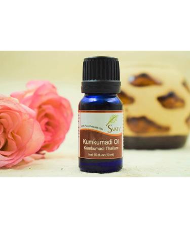 SVATV Kumkumadi Essential Oil - Therapeutic Aromatherapy Oil for Diffusers Yoga & Massage | 10 ml Fragrance Oil for Body Care & Home Improvement - Buy Online on GoSupps.com