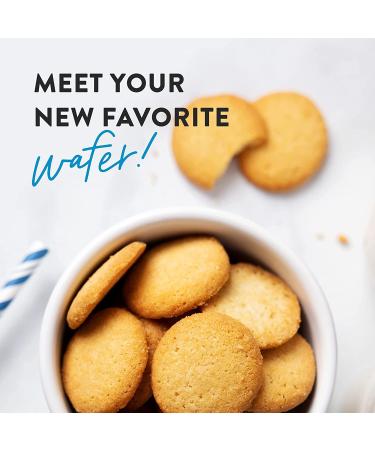 HighKey Gluten Free Vanilla Wafer Cookies - 6 Pack | Low Carb Keto Snack | Sugar Free Dessert | Diabetic Snacks | Almond Flour Cookie | Zero Sugar Added | 2.0 Ounce (Pack of 6) - Buy Online on GoSupps.com