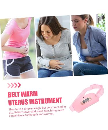 Solustre 3-in-1 Heating Pillows for Lower Back Support & Period Cramps - Pink ABS - Buy Online on GoSupps.com