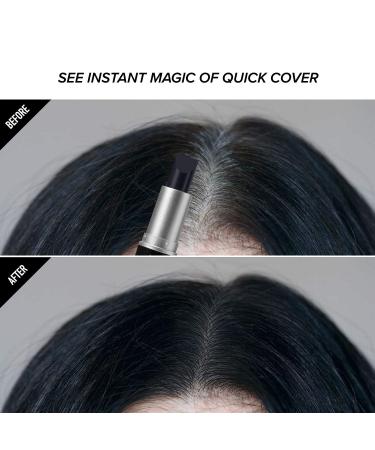 KISS Quick Cover Jet Black Root Touch Up Stick (2 Pack) - Gray Hair Coverage - Buy Online on GoSupps.com