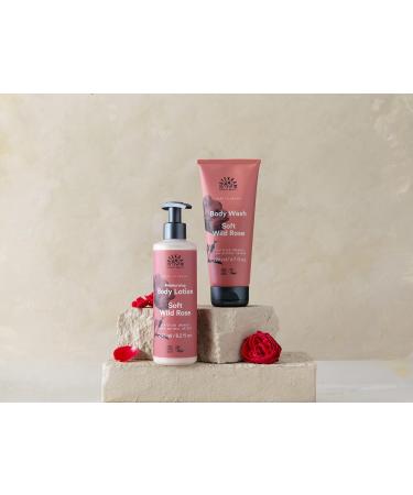  Urtekram Urtekram Gentle Wild Rose Shower Gel - All skin types - Moisturizing aloe vera hyaluronic acid and glycerin - Vegan organic natural origin - 500 ml - Buy Online on GoSupps.com