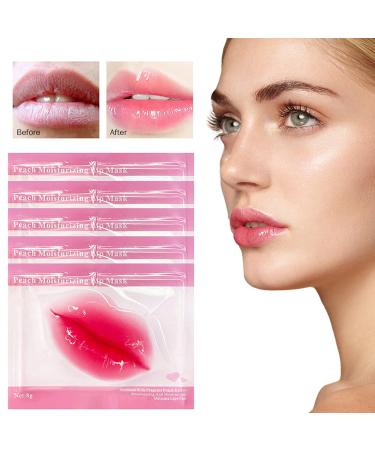5pc Crystal Lip Exfoliating Moisturizer Set | Repair & Hydrate Lips | 3ml Lip Gloss Roll-On | Hot Pink - Buy Online on GoSupps.com