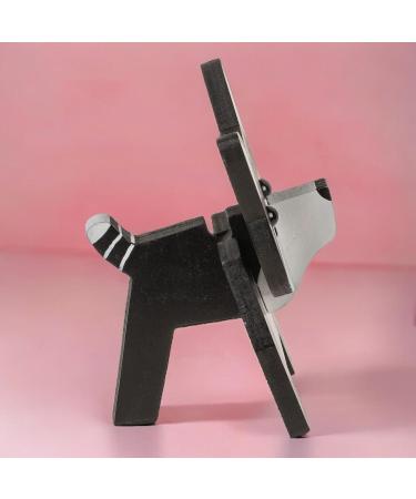 Mijoma Cat-Shaped Wooden Glasses Holder | Trendy Decorative Storage for Home & Travel | 15x10 cm Fastener - Buy Online on GoSupps.com