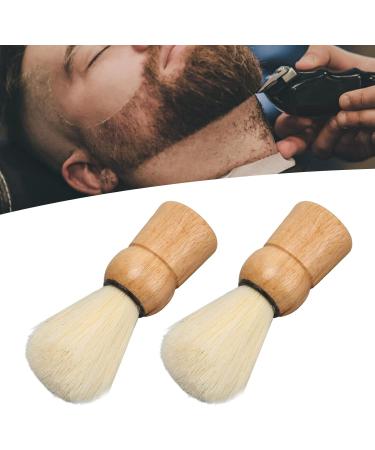Professional Wooden Handle Shaving Brush for Men - Synthetic Razor Brush for Salon & Home Use - Buy Online on GoSupps.com