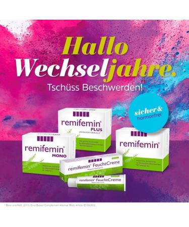 Remifemin Plus St. John's Wort 2x100 Tablets - Hormone-Free Natural Relief for Menopause - Stronger Mental Clarity - 200 Vegetable Pills - Buy Online on GoSupps.com