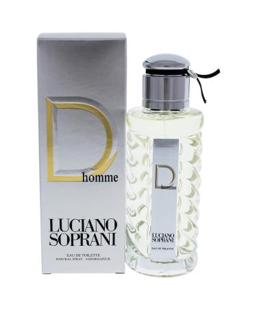 D Eau de Toilette Spray for Men 3.4 Ounce