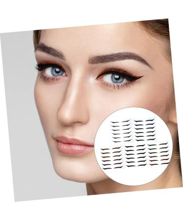 36 Pairs Glitter Eyeliner Double-sided Tape Eyeliner Stencil Sticker Self-adhesive Eyeliner Sticker Instant Double Eyelid Strips Invisible Eye Line Strips Double Eyelid Stickers HONMEET - Buy Online on GoSupps.com