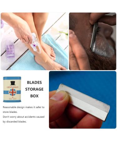 Osaladi Razor Blade Disposal Suitcase | Safe Storage for Salon & Travel | Metal Blade Container - Buy Online on GoSupps.com