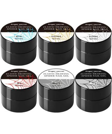 Maciun Gel Paint for Nails Art - Multipurpose Wire Drawing Nail Gel Polish - Compact Gel Liner Gel Nail Paint for Home Nail Salon Beauty Shops - Buy Online on GoSupps.com