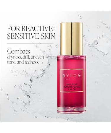BYROE Beet Glow Boosting Face Serum - Brightening Vegan Serum with Peptides & Vitamin C | Target Redness & Dullness for Smooth Complexion | 1.01 Fl Oz - Buy Online on GoSupps.com