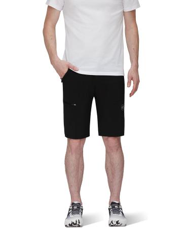 Mammut Men's Runbold Hiking Shorts - Lightweight & Durable Black Hiking Gear - Buy Online on GoSupps.com