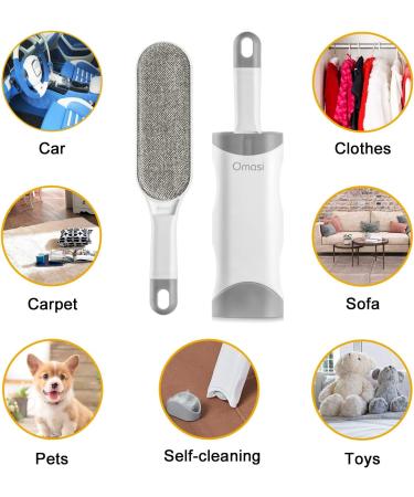 Grandma's Lint Brush | Self-Cleaning Double-Sided Pet Fur & Lint Remover for Furniture & Carpets - Perfect for Pet Owners - Buy Online on GoSupps.com