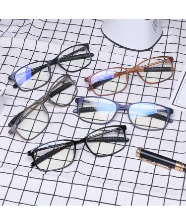 DOOViC Blue Light Filter Reading Glasses for Unisex TR259-C | Matte Brown 1.75x | Choose from 9 Colors - Shop Now! - Buy Online on GoSupps.com