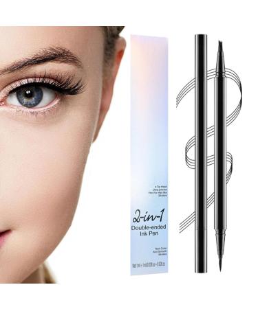 G n rique Eyebrow Pen Pencil Waterproof 2-In-1 Long-Lasting Contouring 0.5 ml Precise 4-Tip Design Smooth Application Perfect for Daily Travel Work Business 1 Piece