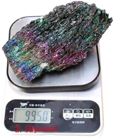 1 pcs Rough Raw Natural Flashy Rock Specimen for Collection Decoration 1pc 800g-1000g - Buy Online on GoSupps.com