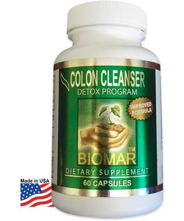 Biomar Colon Cleanse & Detox Program - Made in USA - 60 Capsules - Promotes Regularity, Fights Constipation & Bloating - Buy Online on GoSupps.com