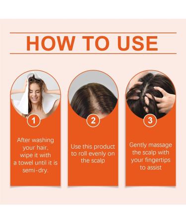 Afurl Anti Hair Loss Roller Hair Regrowth Treatments Natural Hair Oil Repairs Roots Hair Growth for Men and Women - Buy Online on GoSupps.com