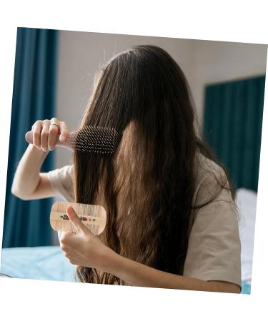 BESTYASH 2pi ces Peigne Dents Fines Anti-pelliculaire Double Face Pour Femme Et Chat Bambou Naturel Pour Toilettage Pr cis Du Chevelu - Buy Online on GoSupps.com
