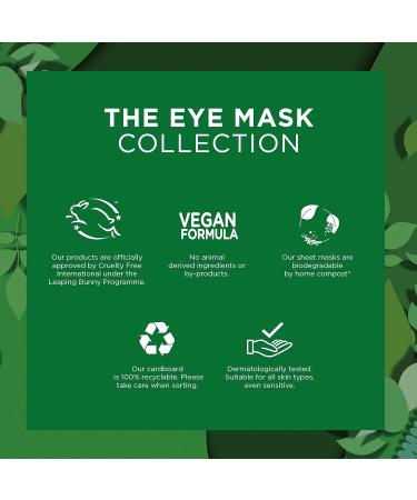 Garnier Eye Mask Collection Gift Set - Pampering Beauty Gift for Men & Women | Vegan Sheet Masks - Buy Online on GoSupps.com
