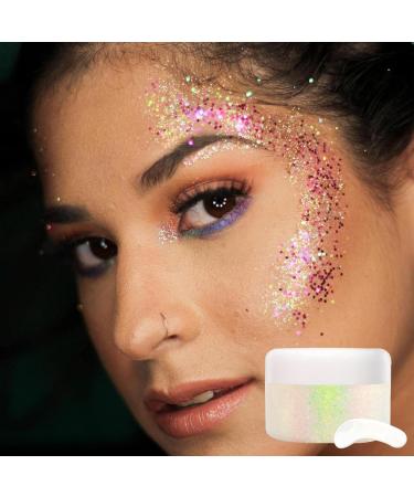 Face | Gel for Hair and Makeup - Accessories Chunky Sparkling Makeup for Body Face and Hair Lambo 02# - Buy Online on GoSupps.com