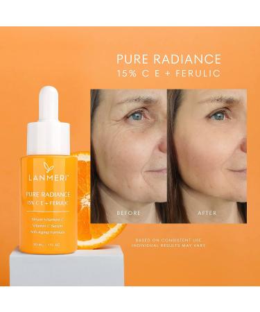 Timeless SkinCare Ceuticals Vitamin C Serum with Ferulic Acid - Anti Aging, Anti Wrinkle Face Serum for Brightening & Dark Spot Correction - 30ml - Buy Online on GoSupps.com