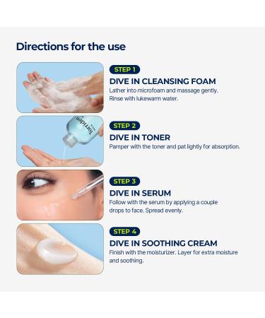 Torriden DIVE-IN Trial Kit | Hyaluronic Acid Skincare Set | Vegan & Hypoallergenic Korean 4-Step Regimen - Buy Online on GoSupps.com