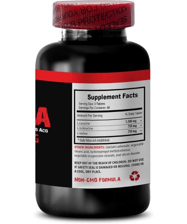 Buy VIP Supplements BCAA 3000 MG Workout Pills - Branched Chain Amino Acids for Men & Women - 120 Tablets - Enhance Performance & Recovery - Buy Online on GoSupps.com