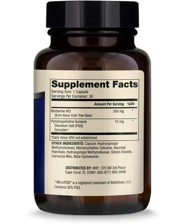 Dr. Mercola Berberine & MicroPQQ Advanced - 30 Capsules for Optimal Health - Buy Online on GoSupps.com