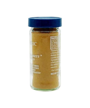 Morton & Bassett Organic Turmeric Powder - 2.4 oz Jar - Buy Online on GoSupps.com