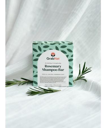 All-Natural Shampoo Bar For Hair Handcrafted with All-Natural Ingredients Oils and Extracts - Sulfate-free Paraben-free Cruelty-free Eco-Conscious Zero-Waste (2 pack Rosemary) - Buy Online on GoSupps.com