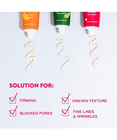 p rlisse Dragonfruit + Niacinamide Face Exfoliator Scrub - Exfoliating Face Wash for Radiance & Improved Texture - Strengthens Skin Barrier Reduces Blemishes & Fights Signs of Aging (1.7 Fl oz) - Buy Online on GoSupps.com