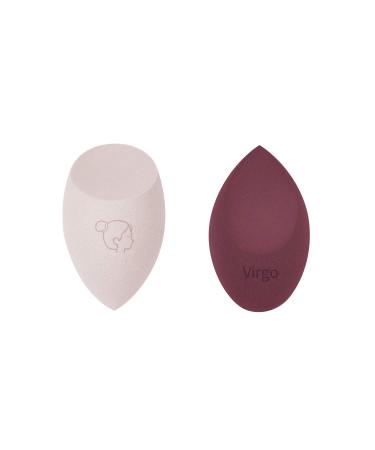 Constellation Series 2 Beauty Sponges Set Non Latex Soft Multi-colored Foundation Blending Sponges for Cream Powder and Liquid. (Virgo)