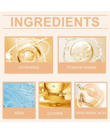 Mercy Blue Foundation 4 in 1 Foundation Liquid Foundation 4 in 1 - Light Spectrum Light Spectrum Makeup Hydrating Medium Full Coverage Concealer with SPF 50+ (1 PCS Large) 1 Pcs 15 ml (Pack of 2) - Buy Online on GoSupps.com