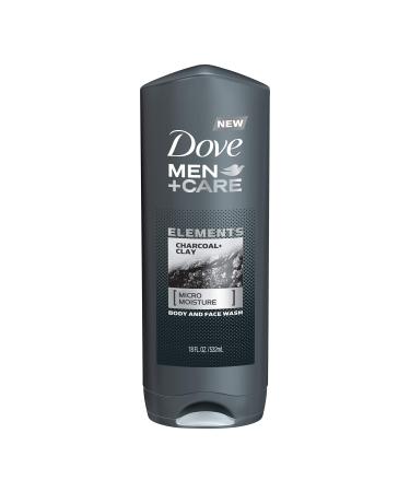 DOVE MEN + CARE Elements Body Wash Charcoal + Clay, Effectively Washes Away Bacteria While Nourishing Your Skin, Gray, 18 Fl Oz charcoal and clay - Buy Online on GoSupps.com