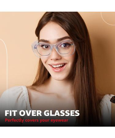 Lvioe Blue Light Filter Glasses - Trendy Anti-Blue Light Overhead Glasses for Computers Reading TV & Gaming - Buy Online on GoSupps.com