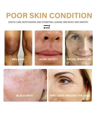 2PCS Turmeric Dark Spot Corrector Serum Oil - Natural Repair & Moisturizing Face & Body Treatment (30ml - Buy Online on GoSupps.com