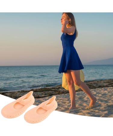 Silicone Gel Moisturizing Socks Anti-Slip Silicone Gel Boat Socks Foot Socks Cracked Feet and Heel Protector Spa Socks Foot Anti-Cracking Protector Nourishing Foot Skin Care Socks for Women - Buy Online on GoSupps.com