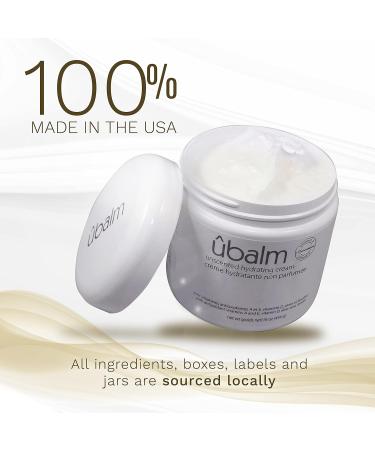 Ub balm White - Unscented Hydrating Cream for Very Dry Skin (16 fl oz) | Original Udder Balm Salon Formula - Shop Internationally - Buy Online on GoSupps.com