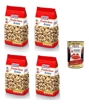 Italian Gourmet E.R. Set of 4 boxes of toasted fatina 200 g + Polpa Italian Gourmet 400 g