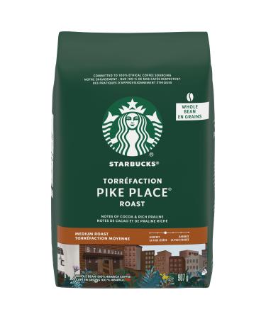 Starbucks Pike Place Whole Bean Medium Roast Coffee 907 gram