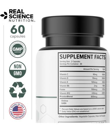 Real Science Nutrition Offers Prostax Miracle: A Natural Supplement for Bladder and Kidney Health Mens Health Products - Buy Online on GoSupps.com
