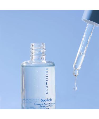 Glowfilter by Marta Lozano Spotlight Serum + Primer Pre-Base with Hyaluronic Acid and Purified Microalgae 30 ml Moisturizes and Firms Skin - Buy Online on GoSupps.com