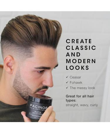 Pacinos Matte Hair Paste - 4 Fl. Oz. | Strong Hold Styling Paste for Men - Buy Online on GoSupps.com