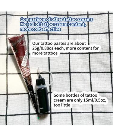 9 Color India Temporary Tattoo Kit with Stencils - Brown, Black, Red, Blue, Green, Maroon - Buy Online on GoSupps.com